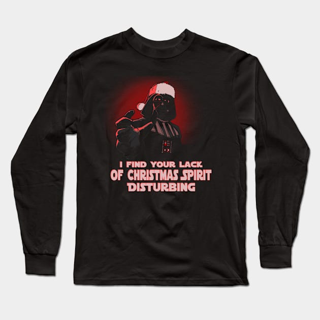 Disturbing Xmas Long Sleeve T-Shirt by AndreusD